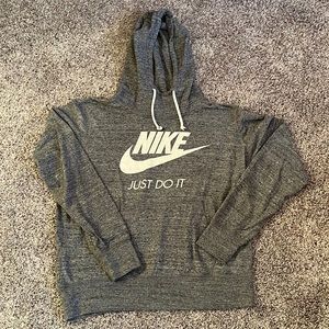 Nike vintage style gym hoodie